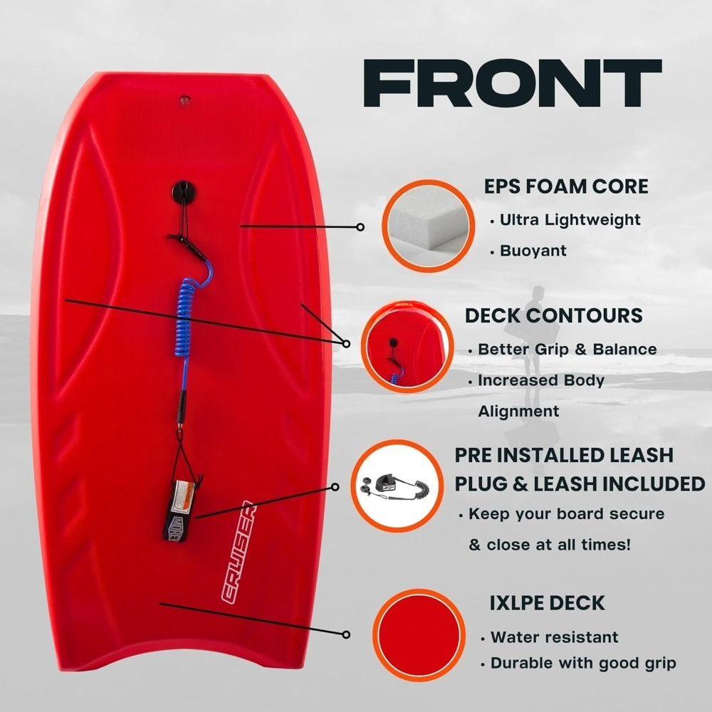 Boogie Board Cruiser The Origi - Bodyboard Boogie Board recensione e prezzo