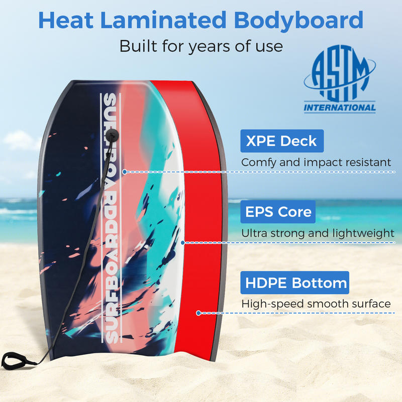 33/37/41 Inches Lightweight Bo - Bodyboard Boogie Board recensione e prezzo